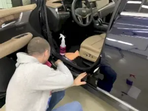 Частична защита кузова пленкой